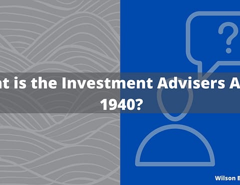 investment advisers act of 1940