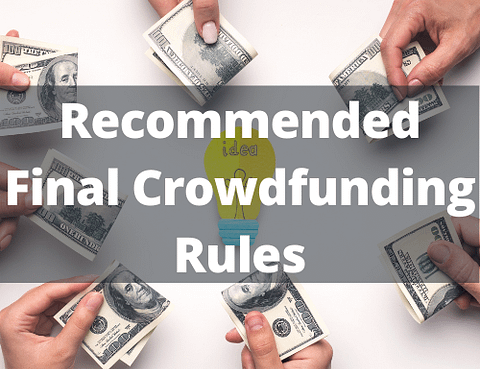 Recommended Final Crowdfunding Rules